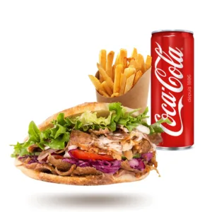Emporter - Menu Döner + Frites + Boisson 33 cl