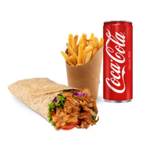 Emporter - Menu Yufka + Frites + Boisson 33 cl